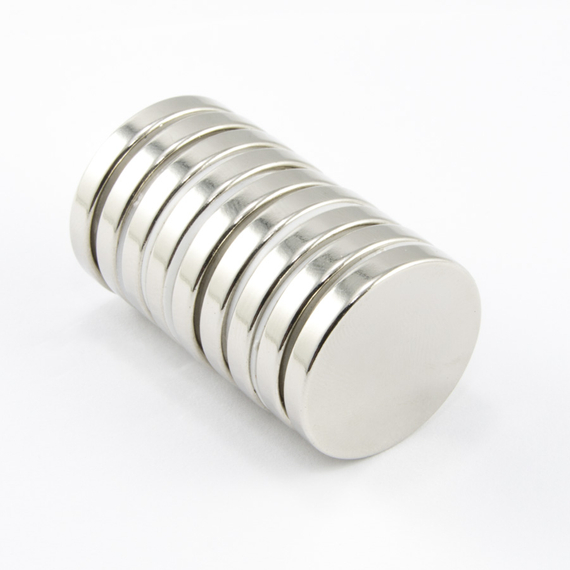 MW 27x4 / N38 - magnes neodymowy walcowy