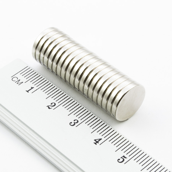 MW 13x2 / N38 - magnes neodymowy walcowy