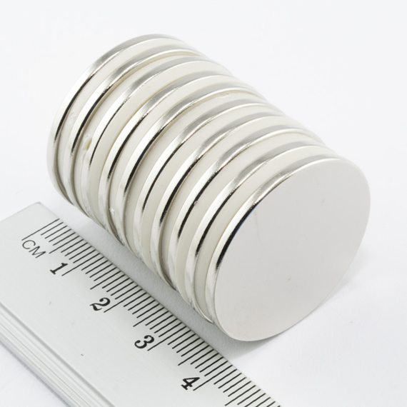 MW 30x2 / N38 - magnes neodymowy walcowy