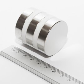 MW 40x10 / N38 - magnes neodymowy walcowy