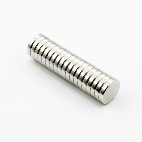 MW 10x2 / N38 - magnes neodymowy walcowy