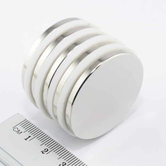 MW 38x3,5 / N38 - magnes neodymowy walcowy