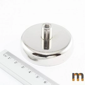 D60 - UM 60 x 15 x M10 wewn. x 30 - uchwyt neodymowy