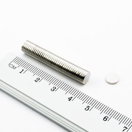 MW 7x1 / N38 - magnes neodymowy walcowy