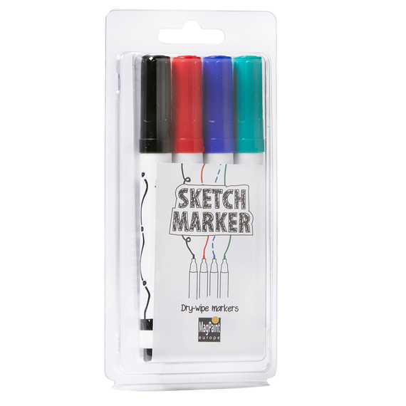 SKETCHKIT - mazaki do tablic suchościeralnych