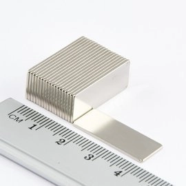 MPŁ 25x10x1 / N38 - magnes neodymowy