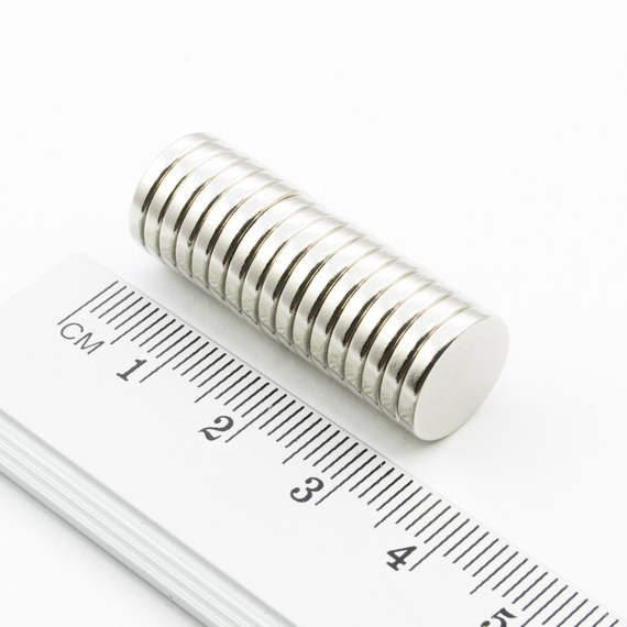 MW 12x2 / N38 - magnes neodymowy walcowy