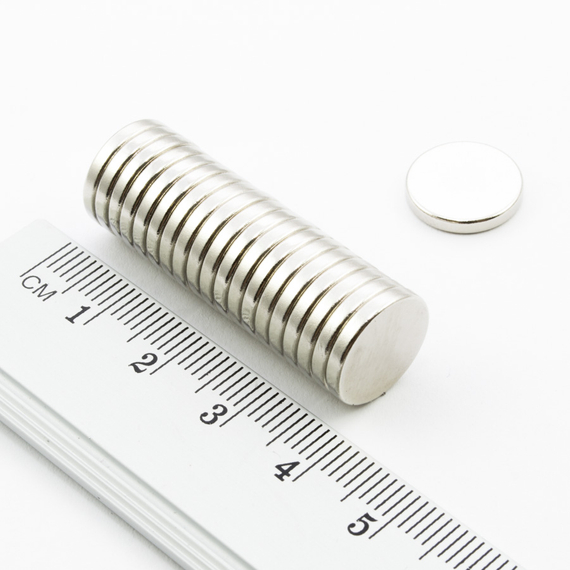 MW 13x2 / N38 - magnes neodymowy walcowy