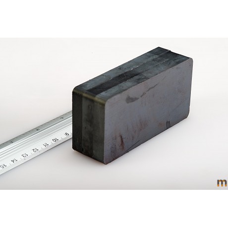 MPŁF 100x50x10 / F30 - magnes ferrytowy