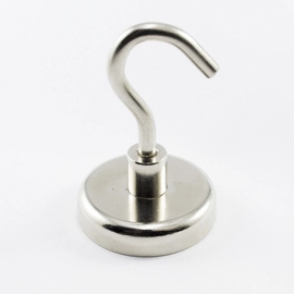 E36 - UM 36 x 8 x M5 wewn. x 18 - uchwyt neodymowy z haczykiem sufitowym