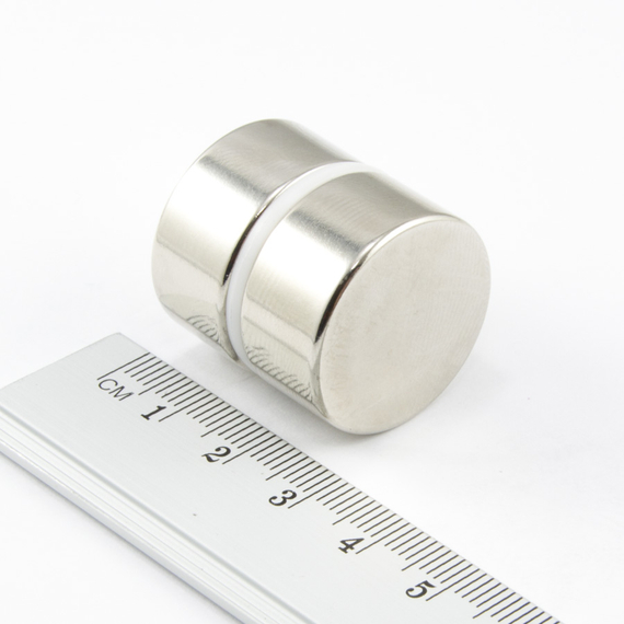 MW 25x12 / N38 - magnes neodymowy walcowy