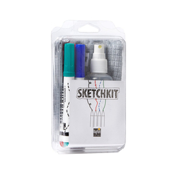 SKETCHKIT - mazaki, spray i ścierka z mikrofibry