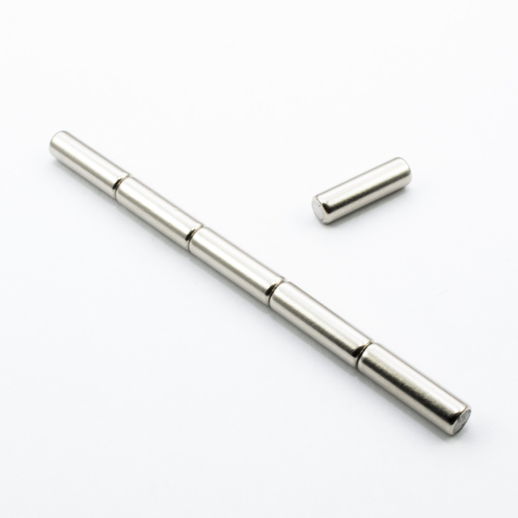 MW 6x20 / N38 - magnes neodymowy walcowy