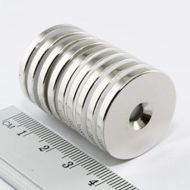 MP 25x7,5/4,5x3 "S" / N38 - magnes neodymowy