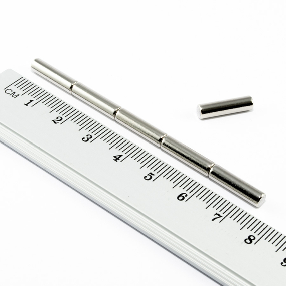 MW 4x15 / N38 - magnes neodymowy walcowy