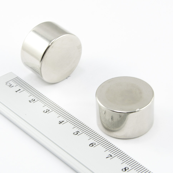 MW 25x15 / N38 - magnes neodymowy walcowy