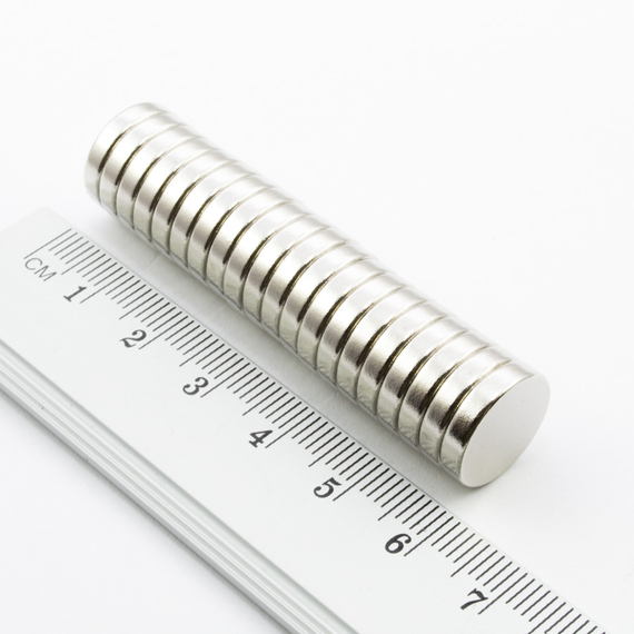 MW 14x3 / N38 - magnes neodymowy walcowy