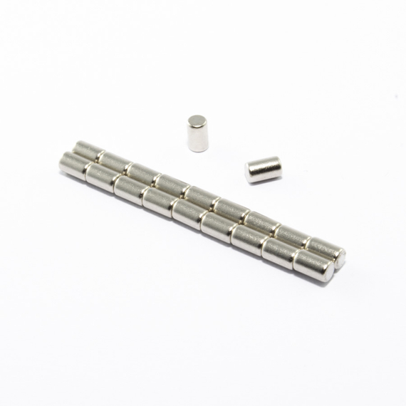 MW 2,5x4 / N38 - magnes neodymowy walcowy