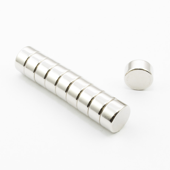 MW 12x6 / N38 - magnes neodymowy walcowy