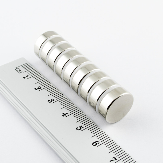 MW 15x5 / N38 - magnes neodymowy walcowy