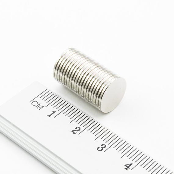 MW 12x1 / N38 - magnes neodymowy walcowy