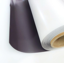 Ferrytowa folia magnetyczna samoprzylepna szerokość 62 cm, grubość 0,5 mm (rolka 20 metrów)