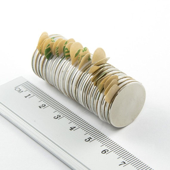 MW 20x1 z klejem "S" / N38 - magnes neodymowy walcowy