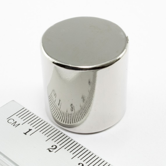 MW 25x25 / N38 - magnes neodymowy walcowy