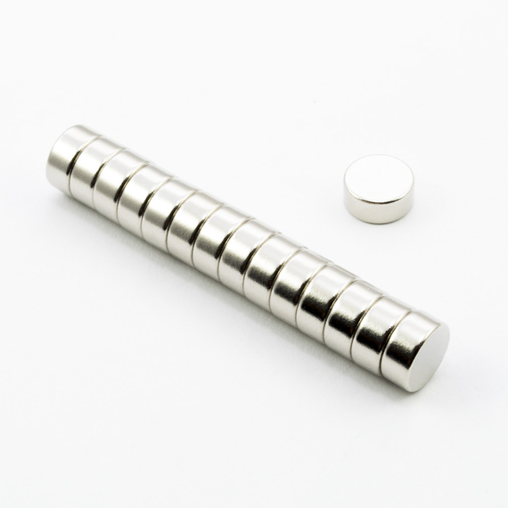 MW 9x4 / N38 - magnes neodymowy walcowy