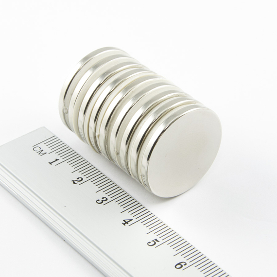 MW 25x2,5 / N38 - magnes neodymowy walcowy