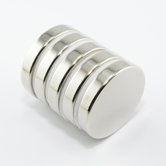 MW 33x6 / N38 - magnes neodymowy walcowy