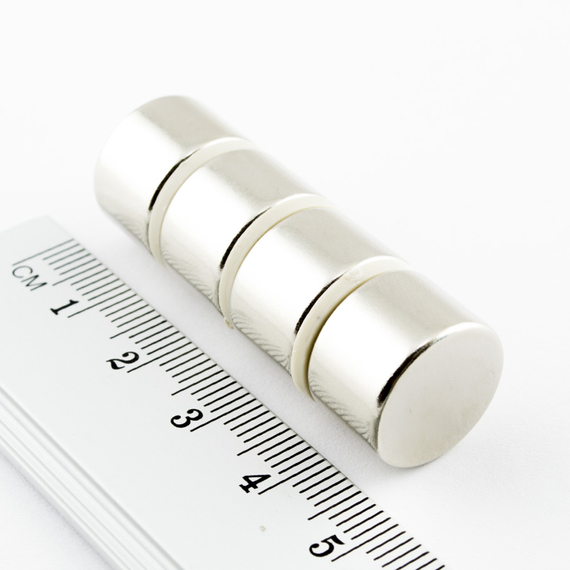 MW 15x10 / N38 - magnes neodymowy walcowy