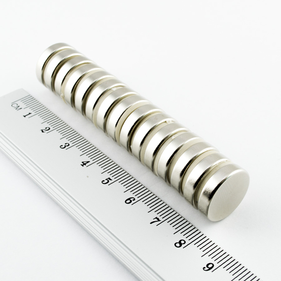 MW 16x4 / N38 - magnes neodymowy walcowy