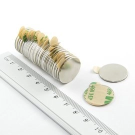 MW 20x1 z klejem "N" / N38 - magnes neodymowy walcowy