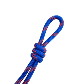 Lina - 6mm - niebieska z czerwonym przeplotem