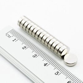 MW 9x3 / N38 - magnes neodymowy walcowy