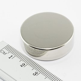 MW 33x10 / N38 - magnes neodymowy walcowy