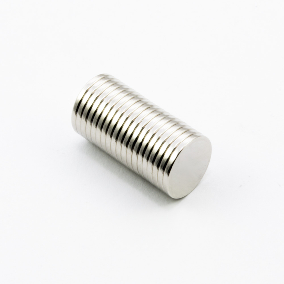 MW 10x1 / N38 - magnes neodymowy walcowy