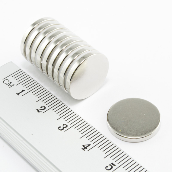 MW 16x2 / N38 - magnes neodymowy walcowy