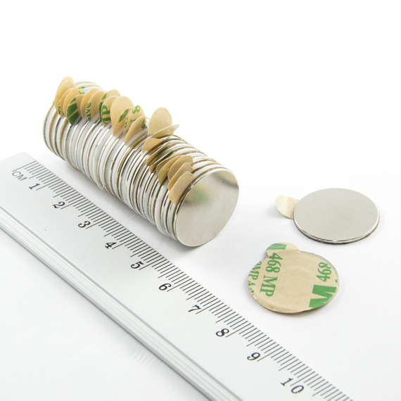 MW 20x1 z klejem "N" / N38 - magnes neodymowy walcowy