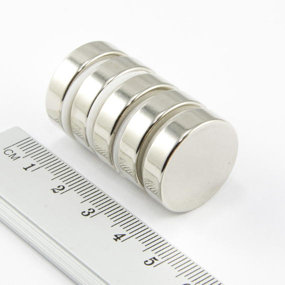 MW 22x6 / N38 - magnes neodymowy walcowy