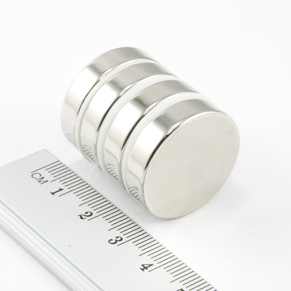 MW 25x6 / N38 - magnes neodymowy walcowy