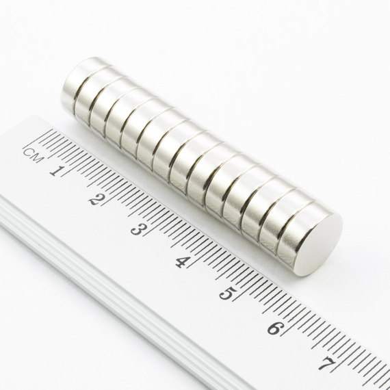 MW 12x4 / N38 - magnes neodymowy walcowy