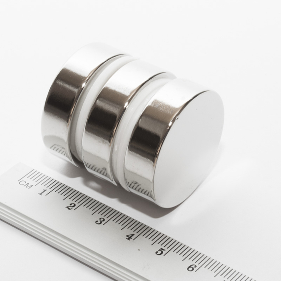 MW 35x10 / N38 - magnes neodymowy walcowy