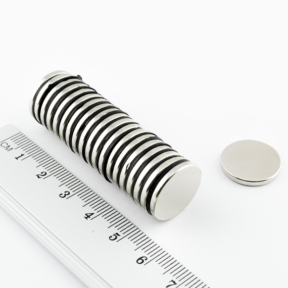 MW 17x2 / N38 - magnes neodymowy walcowy